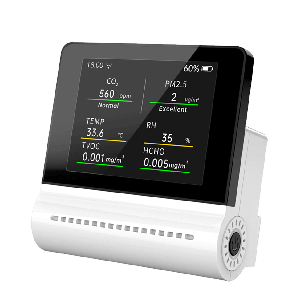 Noyafa Digital Thermo Hygrometer With Air Pollution Alert – NOYAFA Store