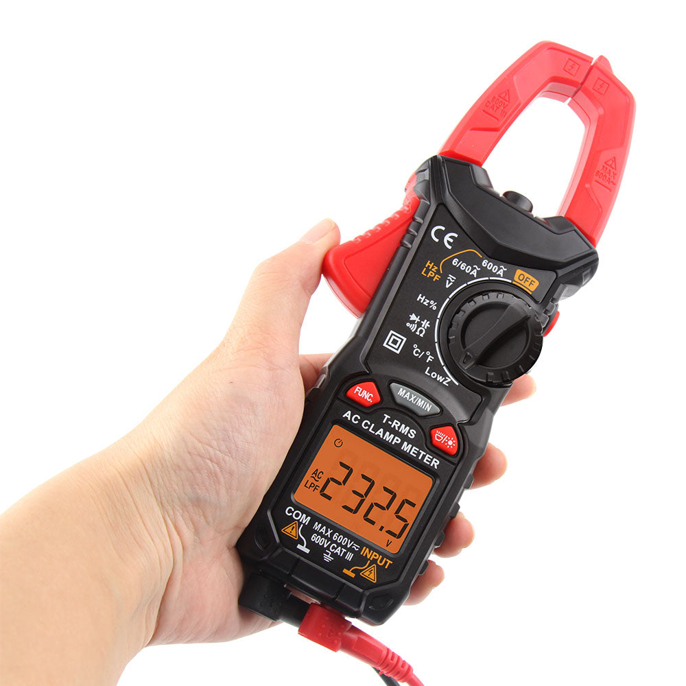 Noyafa NF-536 Amp Clamp Multimeter All-round convenience and efficiency. DC/AC voltage test, low impedance mode, low pass filter, more. Easily respond to various testing needs