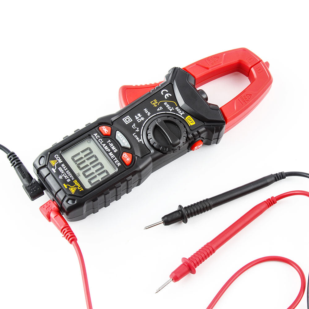 Noyafa NF-536 Amp Clamp Multimeter All-round convenience and efficiency. DC/AC voltage test, low impedance mode, low pass filter, more. Easily respond to various testing needs