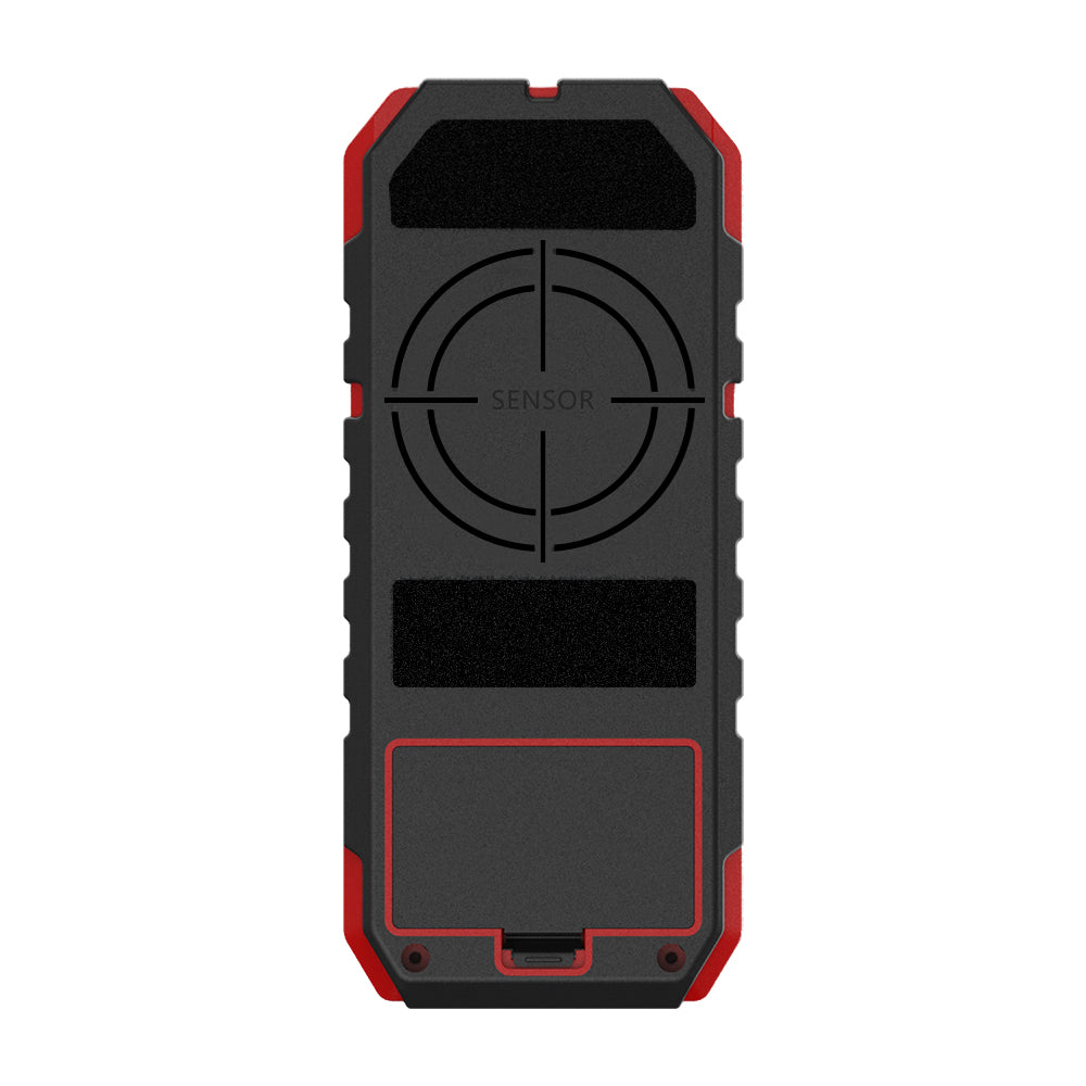 The back view of stud finder