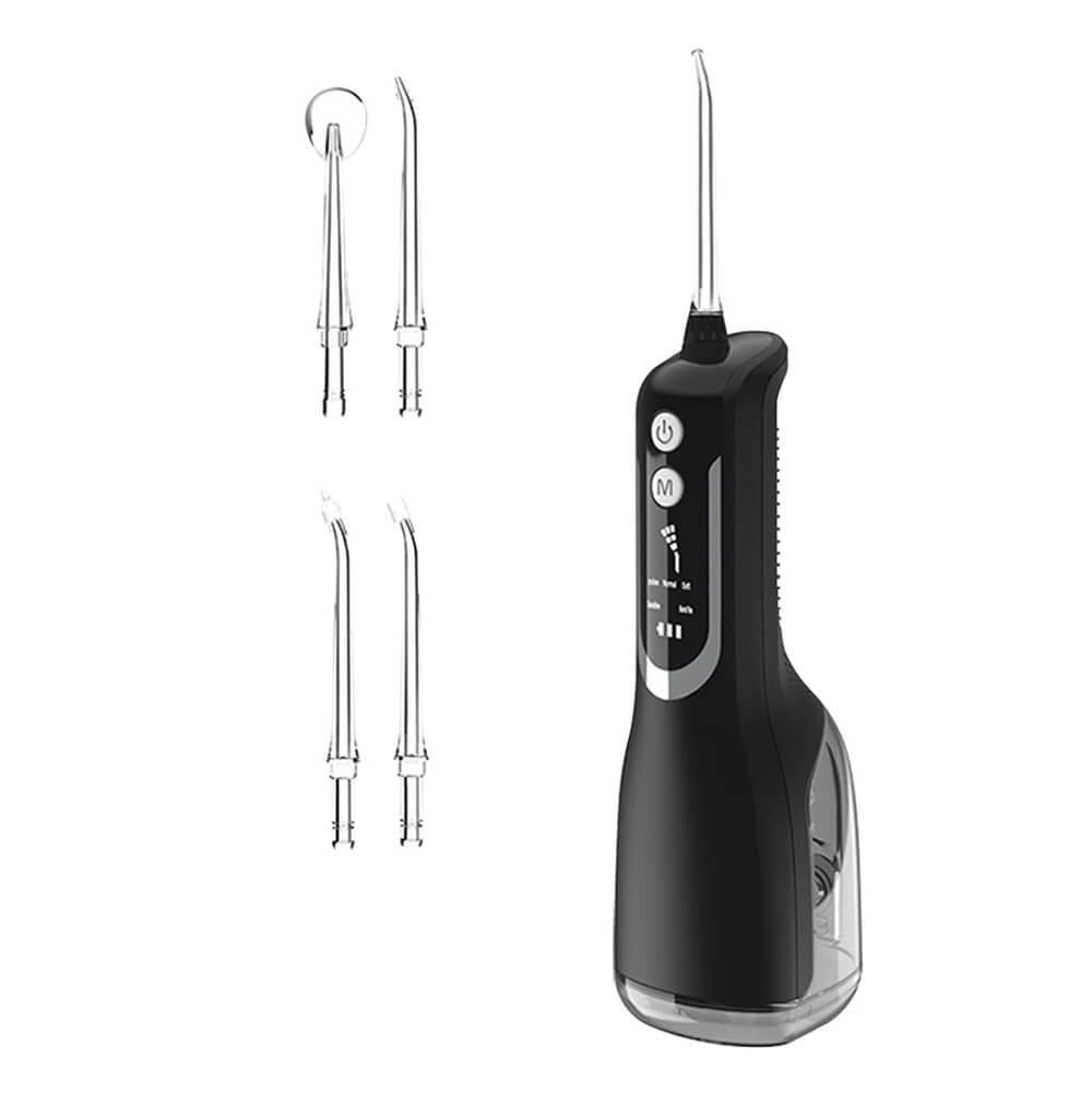 Noyafa Cordless Water Dental Flosser Teeth Cleaner, 330ML IPX7 USB Rechargeable 5 Modes Irrigate for Oral Care L12