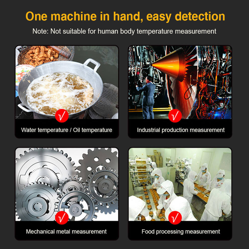 Noyafa Non-Contact Infrared Thermometer for Cooking -50 °C to 600 °C(-58 °F to 1112 °F), Digital Display HT-641B