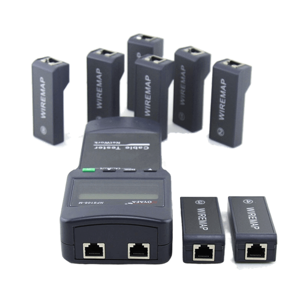 Noyafa NF 8108 M Network Cable Tester with 8 remote units