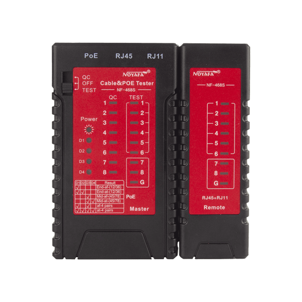 Noyafa NF-468S Wire Map Tester with PoE Checking