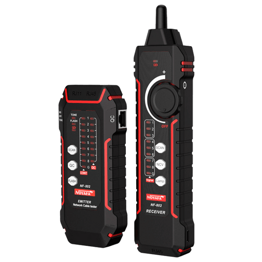 Noyafa NF-802 Intelligent Network Cable Tester with A Cool Look and Comfortable Hand Feeling