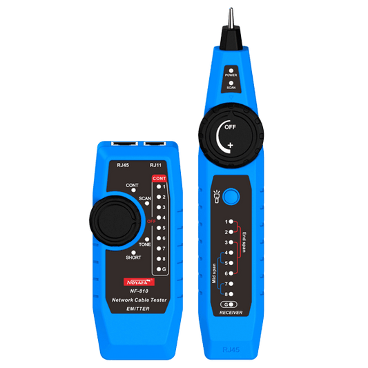 Noyafa NF-810 Network and Telephone Cable Tracker with Wire Map Testing