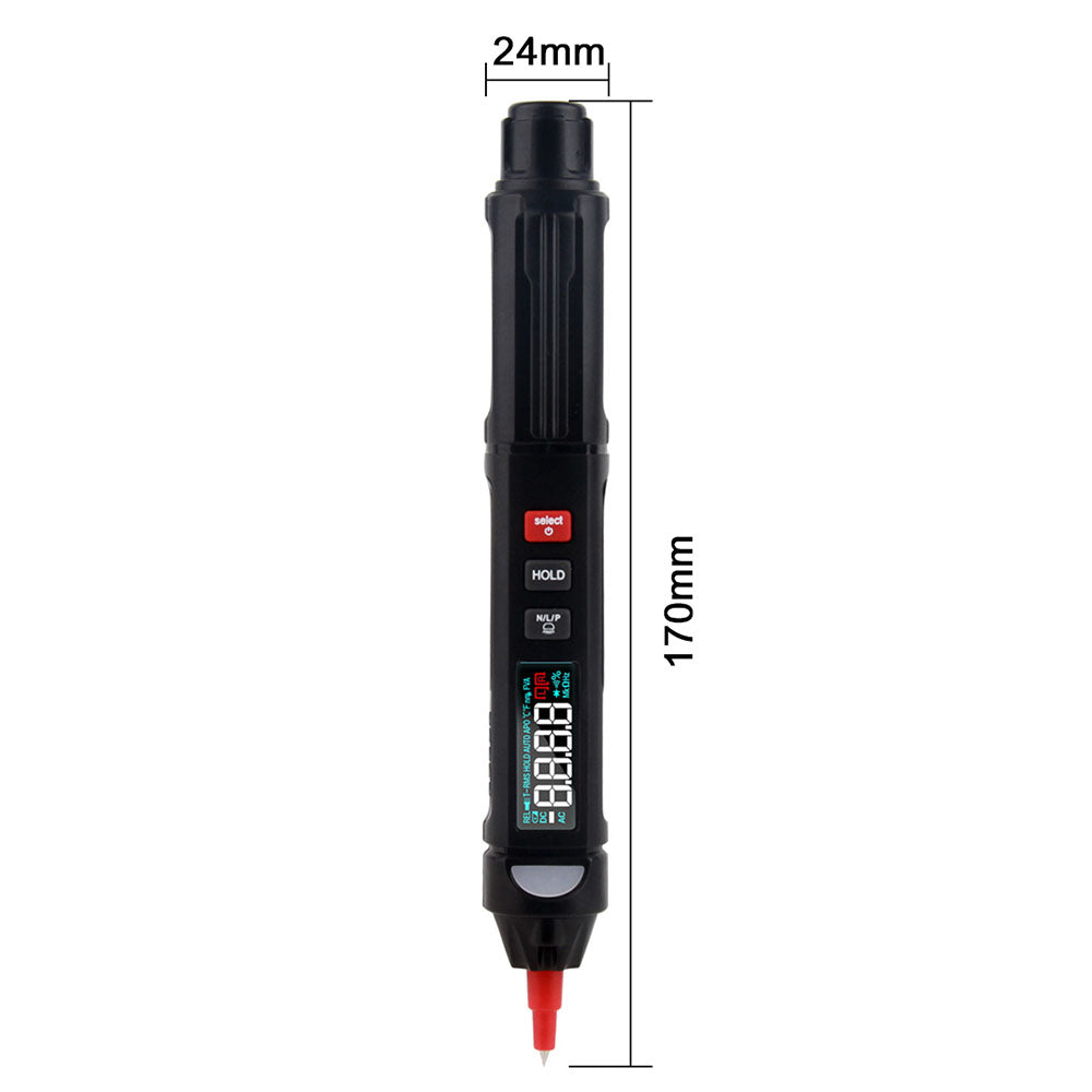 the size of digital multimeter