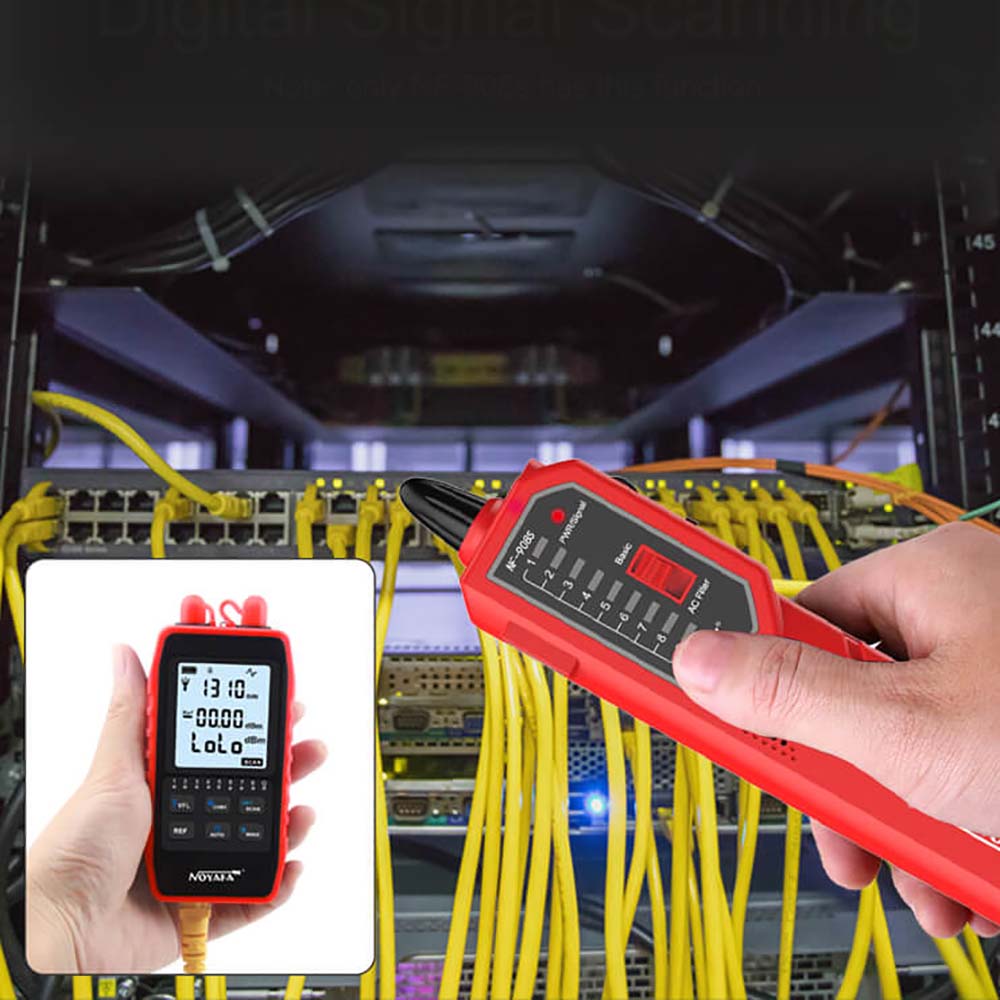 The optical power meter and network cable tracer