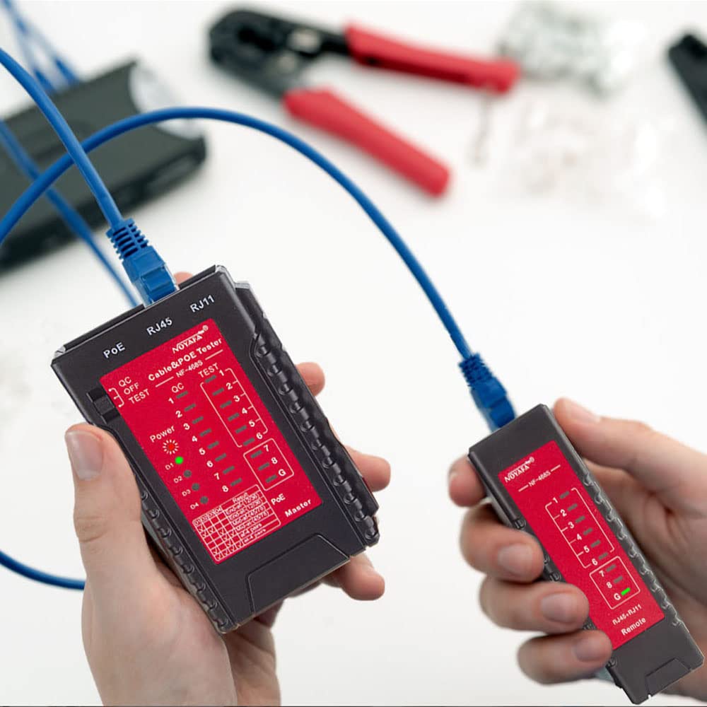 Noyafa NF-468S Wire Map Tester with PoE Checking