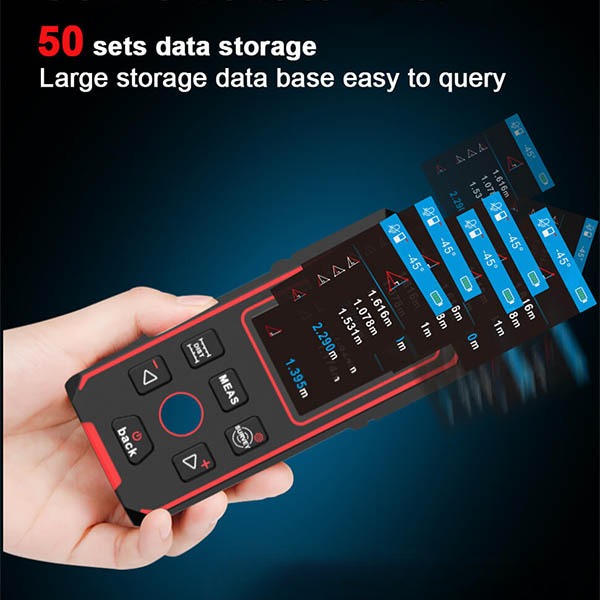 The NF-518S Multifunctional Measuring Instrument can be save 50 sets data