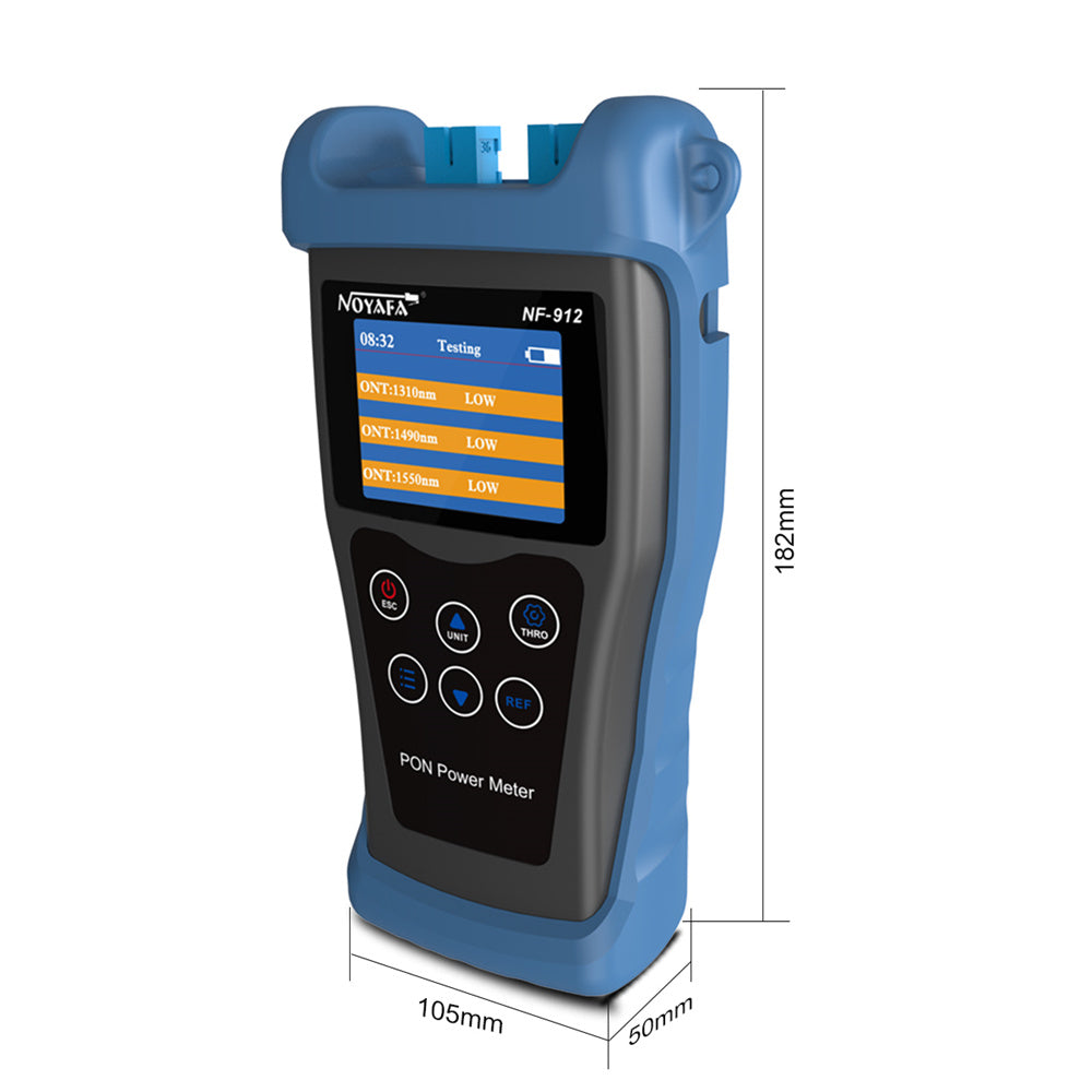 the size of optical fiber tester have SC/FC interface