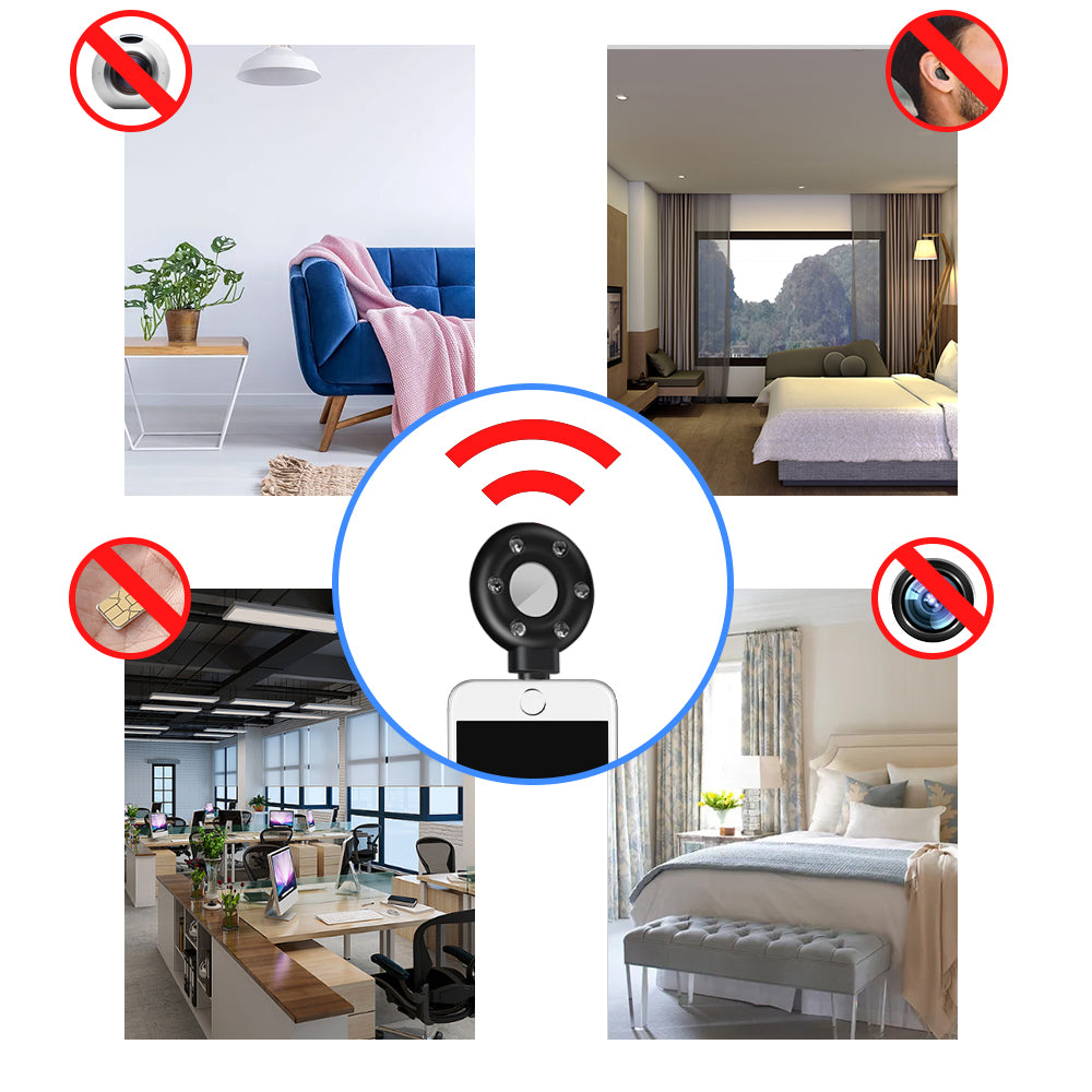 Compact Hidden Camera Detector, Plug and Play, Lighting Port For iPhone NF-T01