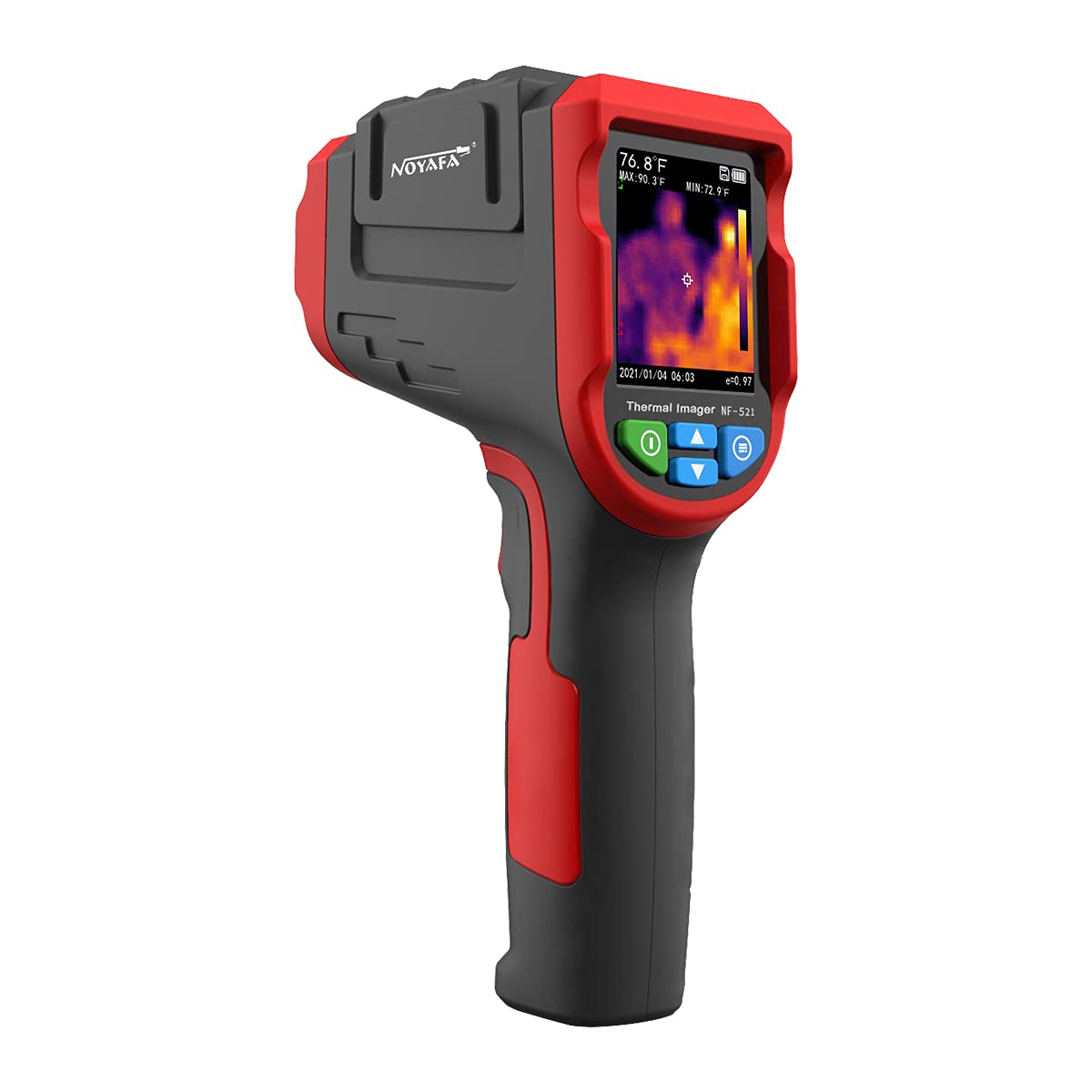 Noyafa NF-522 Industrial IR Infrared Thermal Imaging Camera with 200 * 150 High Resolution, 65mk Thermal Sensitivity (NETD) and Sharp 2.8-inch Color Display Screen
