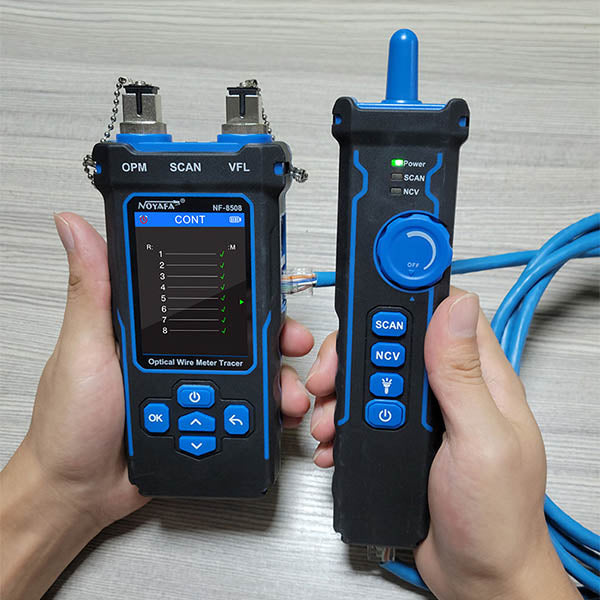 Multi Function Fiber Tester and Cable Detector