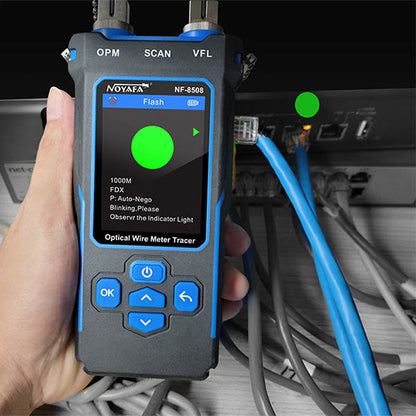 NF 8508 Multi Function Fiber Tester and Cable Detector