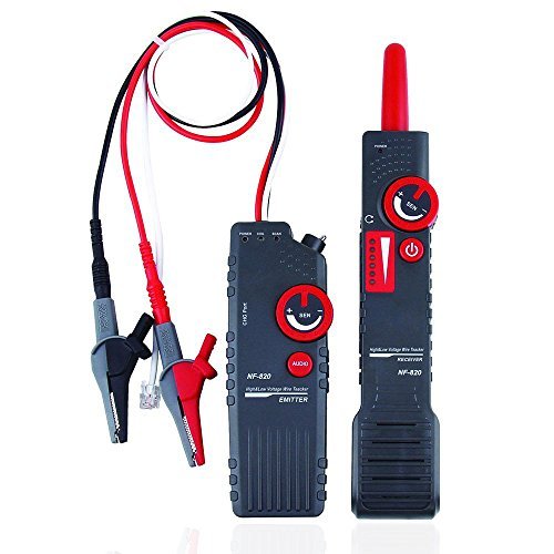 Noyafa NF-826 Professional Underground Wire Locator to Detect the Specific Location and Fault of Buried Wires or Cables