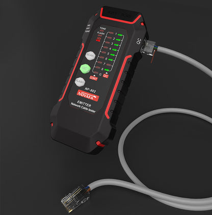 Noyafa NF-802 Intelligent Network Cable Tester with A Cool Look and Comfortable Hand Feeling