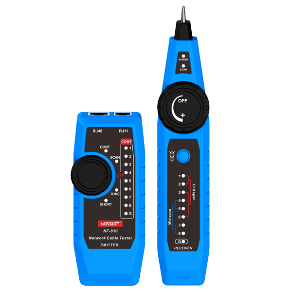 Noyafa NF-810 Network and Telephone Cable Tracker with Wire Map Testing