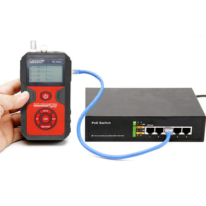 Кабельный трекер и тестер Noyafa NF-858C с функцией проверки состояния телятины и телефона