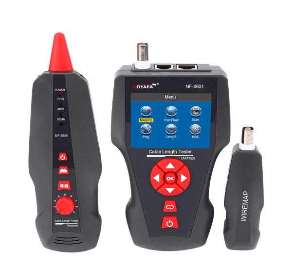 Noyafa NF-8601W All-in-One Network Cable Tester with 8 Remote Identifiers