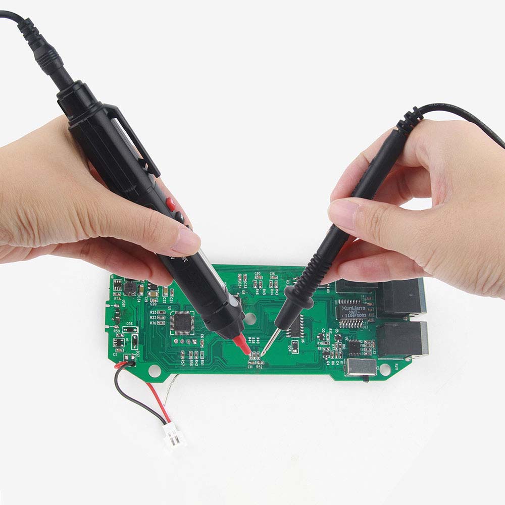 This Pen Type Digital Multimeter with NCV AC/DC Voltage, Resistance, Capacitor, and Live Line Testing