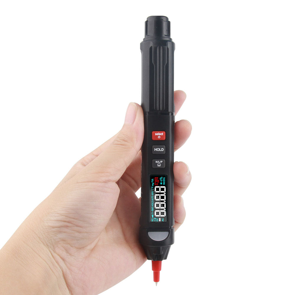 This Pen Type Digital Multimeter with NCV AC/DC Voltage, Resistance, Capacitor, and Live Line Testing