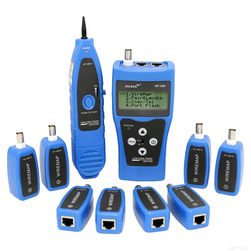 Wire Tracker and Cable Tester Kit with 8 Remote Identifiers from Noyafa