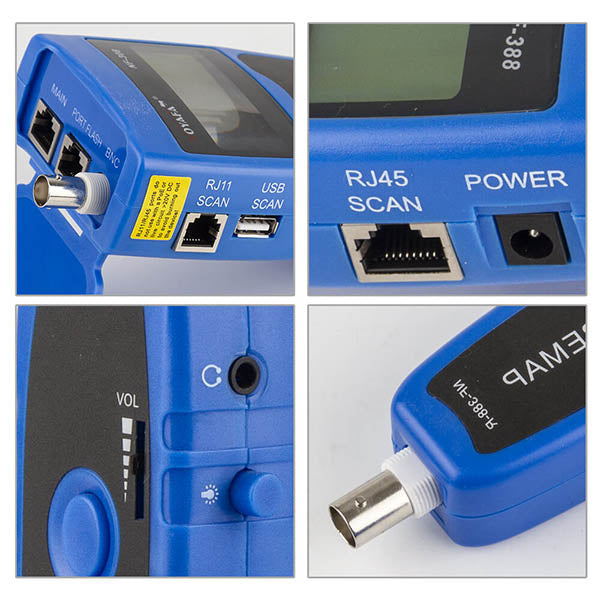 Wire Tracker and Cable Tester Kit with 8 Remote Identifiers from Noyafa