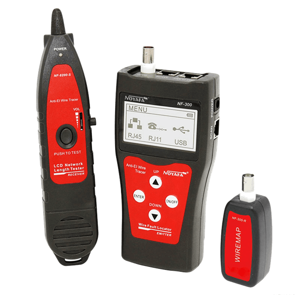 Noyafa NF-858C Cable Tracer and Tester with VFL and Telephone Status Checking