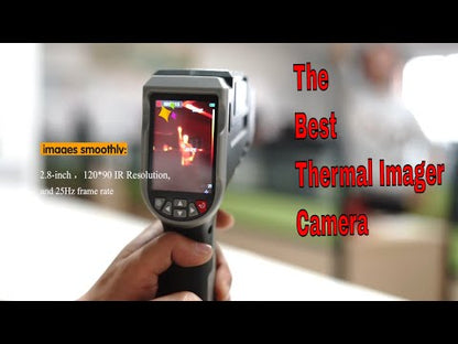 Noyafa NF-521S Handheld Thermal Imaging Camera with 2.8" Screen , 120 * 90 IR Resolution 1 Million Pixels, 8 Color Palettes for Electrical / Mechanical / Building / HVAC Inspection