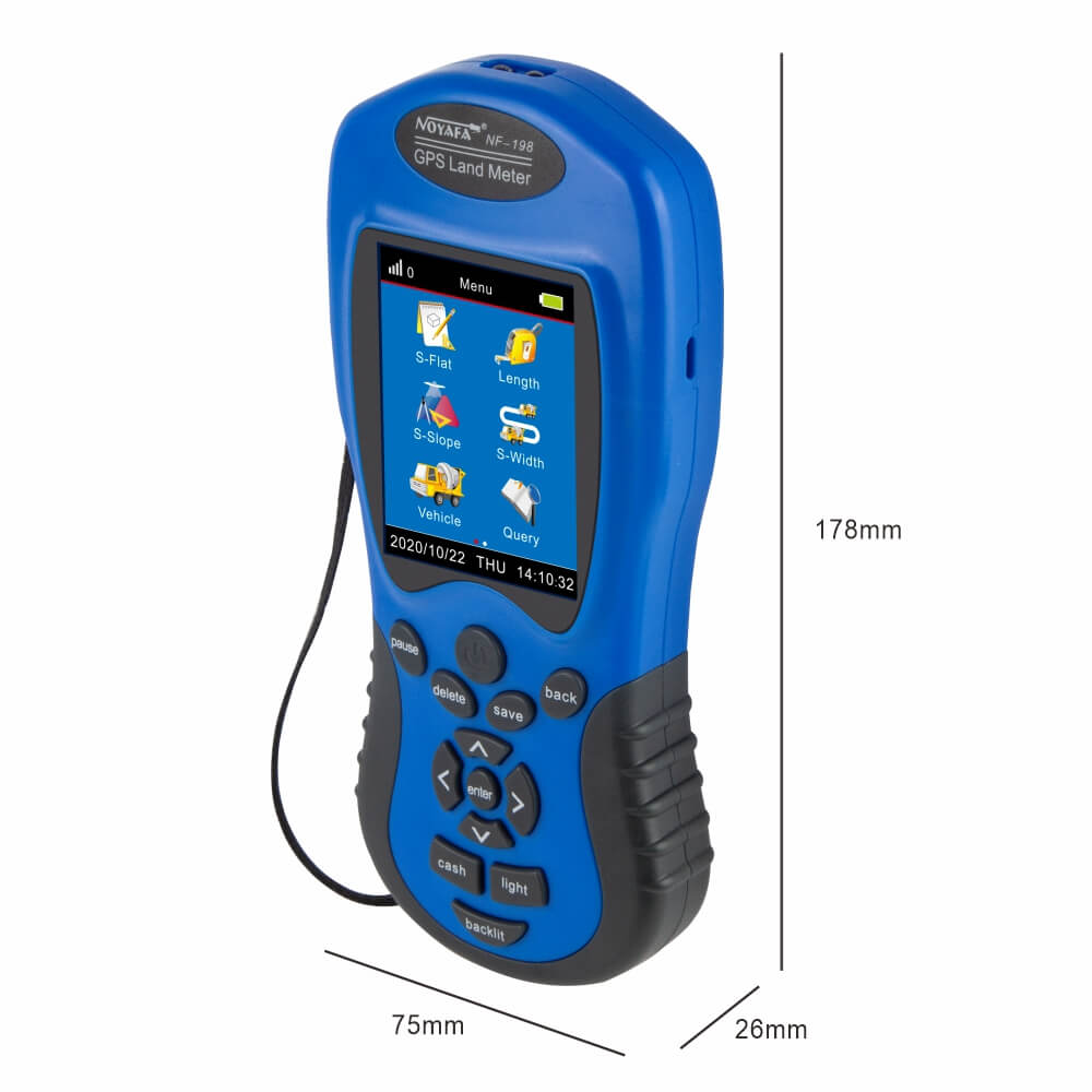 The NF-198 GPS Land Measuring tool from noyafa